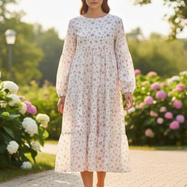 The Maxi Twill Dress