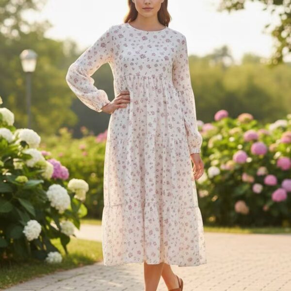 The Maxi Twill Dress