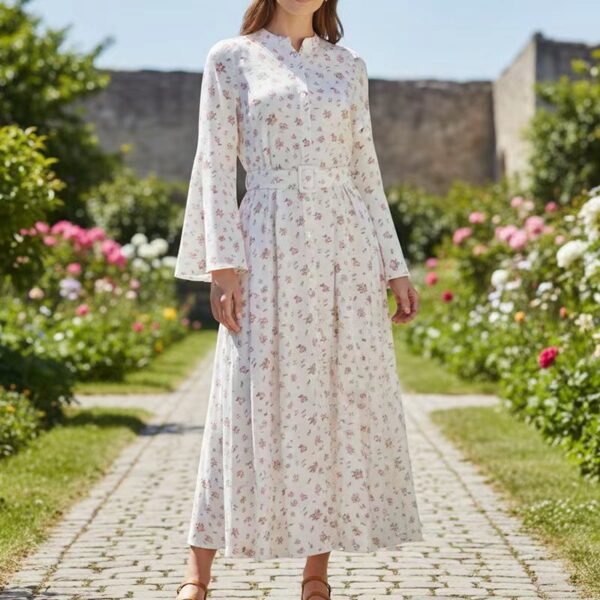 The Maxi Twill Dress